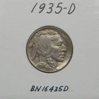 Buffalo nickel lot of 3 1935-D, 1935-P, 1935-S.
