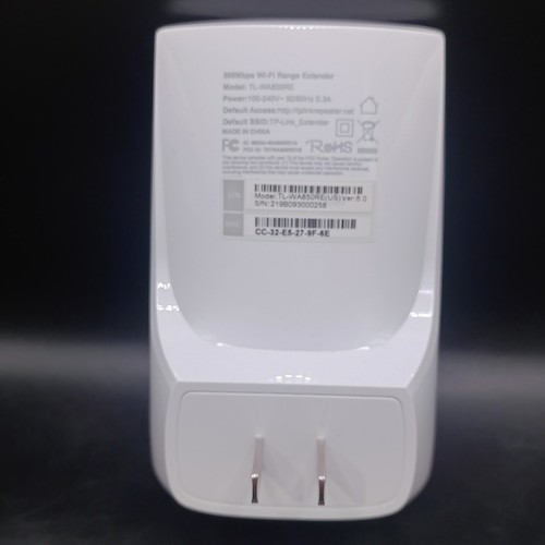 TP-Link N300 WiFi Extender TL-WA850RE Used Tested - Zdjęcie 2 z 5