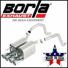 Borla Atak Axle-back Exhaust System Fits 2005-2008 Chevrolet Corvette 6.0l 6.2l Borla Atak Axle-back Exhaust System Fits 2005-2008 Chevrolet Corvette 6.0l 6.2l