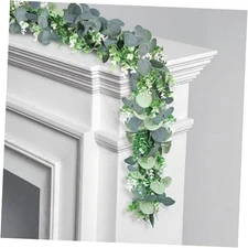6FT Premium Eucalyptus Greenery Garland, Realistic Faux Vine for A Style