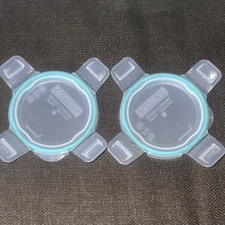 2 Snapware Pyrex Replacement Lid Cover LOT 4" Airtight Food Storage Container