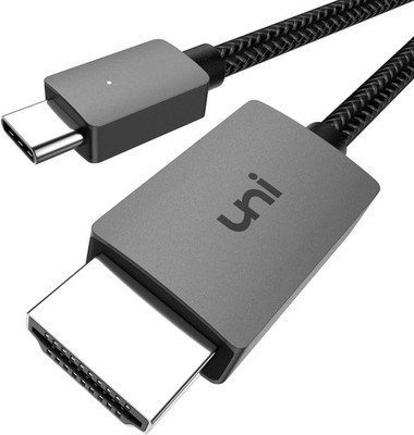 USB-C-auf-HDMI-Kabel 4K UHD (Thunderbolt 4/3) Typ C auf HDMI für 