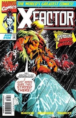 X-Factor (1986) # 136 (8.0-VF) Sabretooth 1997