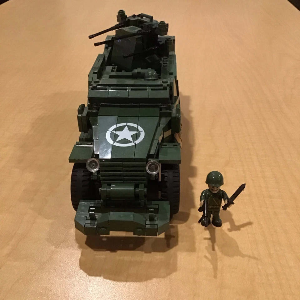 COBI 2499 - M16 Half-Track - Incomplete - US Seller - Image 4 of 4