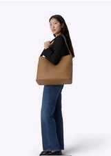 BEIS Travel The Diaper Tote Camel - Vegan Leather