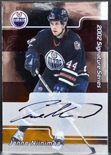2002-03 In The Game Signature Series Janne Niinimaa 132 Auto 4846