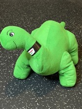 LARGE Sinclair Dinosaur Plush Toy Oil Gas Station Promo Advertisement 14.5x22"