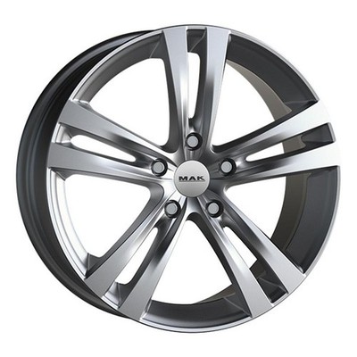 Alufelgen MAK ZENITH 15'' 6.5J 5x100 ET 35 72 LIGHT TITAN