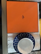 Hermes Paris Bleus D'Ailleurs Large Morning Cup And Saucer Porcelain Tableware