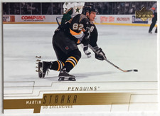 2000-01 UD Exclusives Tier 2 Martin Straka /25 Pittsburgh Penguins