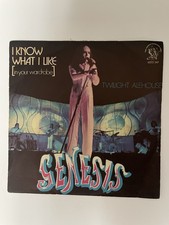 Genesis I Know What I Like 7” 45 Italy Press 1974 Charisma Records Genesis I Know What I Like 7” 45 Italy Press 1974 Charisma Records