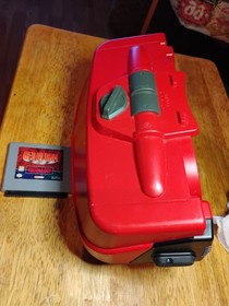 Virtual Boy Console with RED ALARM Game and Nintendo CONSOLE FOR PARTS OR REPAIR