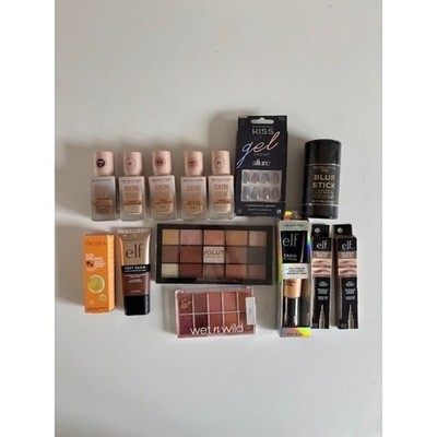 Makeup Bundle: Gel Nails, CC Cream, Eye Shadow, Foundation etc