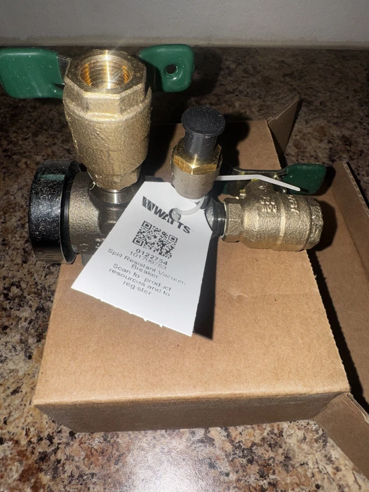 Watts 0122754 Aspirador Resistente a Derrames 3/8" LF008PCQT-L Foto 3 de 4