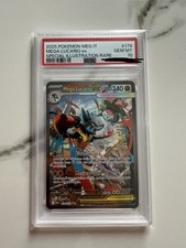 Pokémon MEG Mega Lucario ex 179/132 Special Illustration Rare PSA 10 ITA
