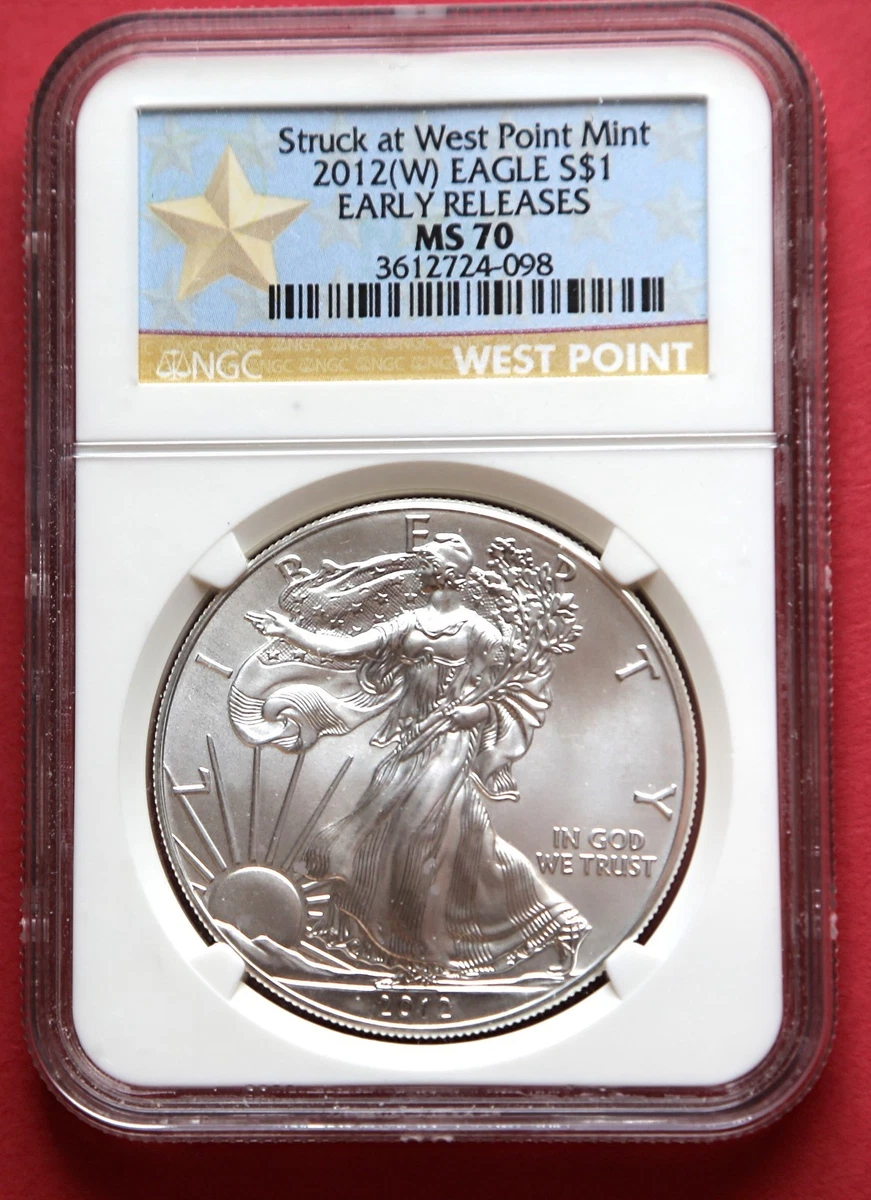 American Eagle NGC 2012 Silver Bullion Coins for sale | eBay