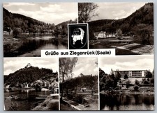 Ziegenrück Saale RPPC East Germany DDR River Town View 1979 Real Photo Postcard
