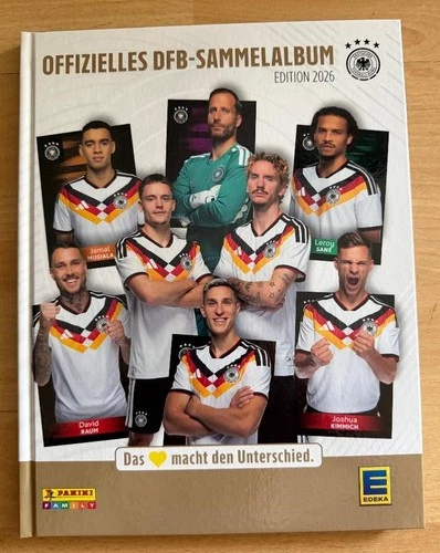 Edeka DFB Scrapbook FIFA World Cup 2026 Hardcover Album Empty Panini, New!