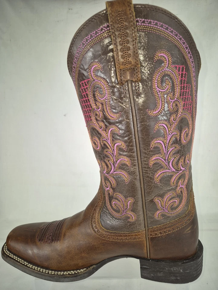 Western de cuero marrón para mujer ARIAT. Botas Vaqueras Mujer Talla 7.5B (10014180) Foto 3 de 4