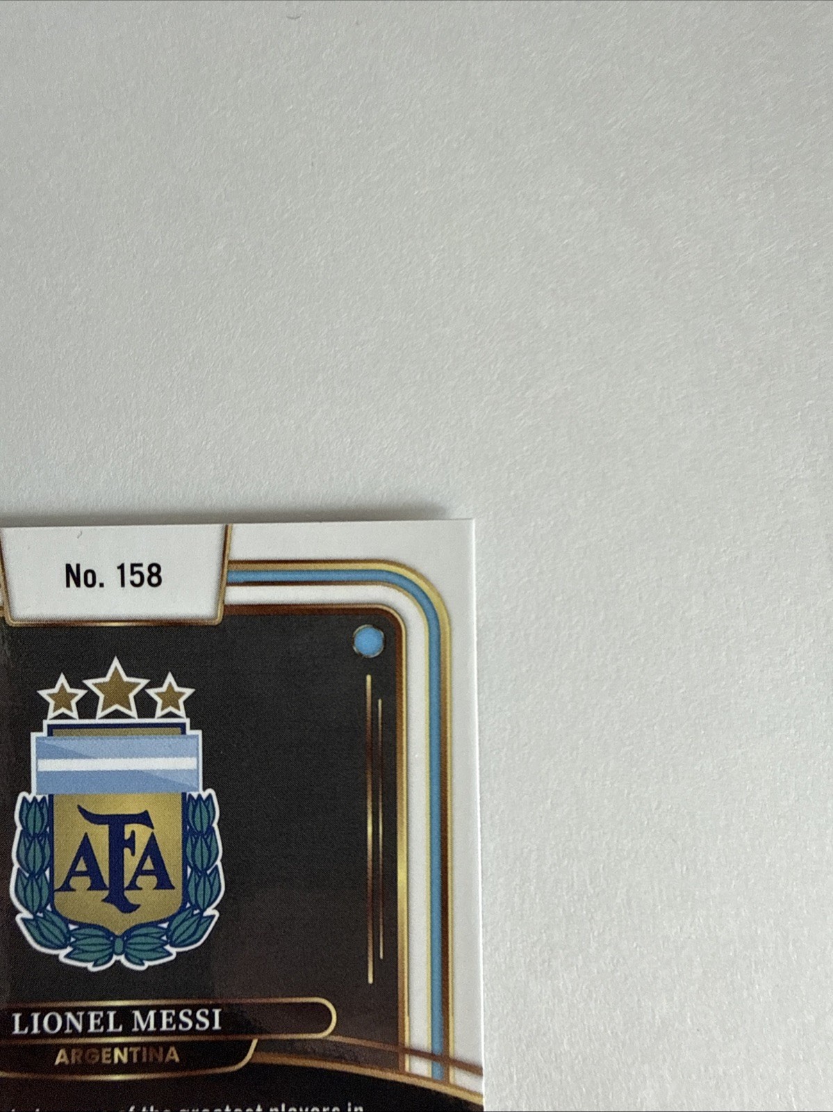 Panini Select FIFA 2024-25 Lionel Messi Argentina #158 Mezzanine Soccer Silver view 6