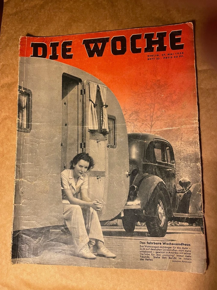 11 Editions of Die Woche Magazine - The General Interest German Weekly 1929-1936 - Image 2 of 4