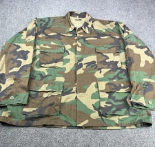 Rothco Ultra Force BDU Jacket Mens X/Large Regular Camo Woodland Military Shirt