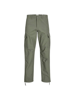 Cargo Hosen Jack & Jones aus Baumwolle, Schließen Mit Knopf, Taschen Frontal