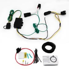 4-Pin Trailer Wiring Harness 56407 Compatible with 2018-2025 Jeep Wrangler JL...