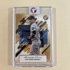 2025 Topps Pristine - Mike King #228 Gold Pristine Pulsar Refractor /50