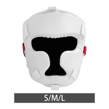 Caschetto da boxe in PU, accessori per sparring, kickboxing, muay thai