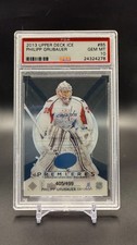 2013-14 Upper Deck Ice #85 Philipp Grubauer/499 RC PSA 10 Gem Mint