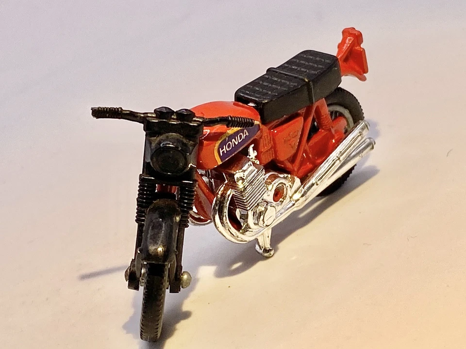 Matchbox🔥Lesney SUPERFAST 1975 Honda Honda Hondarora motocicleta #18 Foto 2 de 4