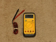 UEI Digital Multimeter DM383 W/ Protective Case & Leads TESTED WORKS