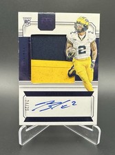 2024 Panini National Treasures Purple #BC Blake Corum Patch Auto RC /25