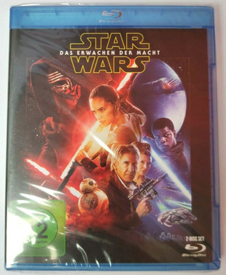 Star Wars: Das Erwachen der Macht 2 Blu-rays Film Action Abenteuer Fantasy