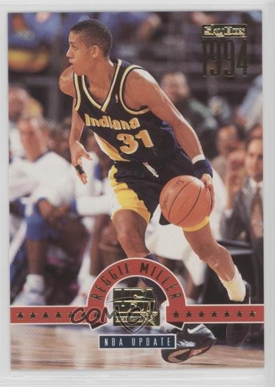 1994 Skybox USA Basketball Gold Reggie Miller #76 HOF 0ad