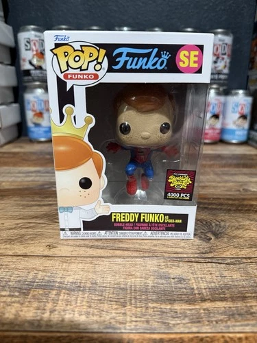 Funko Pop Freddy As Spider-Man 4000 Pieces Blacklight Battle