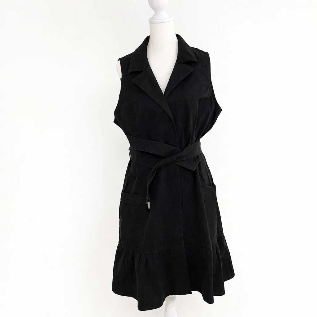 vintage style swing dress 50s Style Cotton Midi Swing Dress