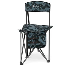  Portable Fishing Chairs Outdoor Folding Stool for Adults Tripod Camouflage