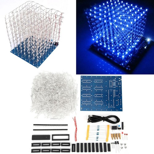 Easy Installation LED Light Kit for 8x8x8 Cubes Stable Power Supply Voltage - Afbeelding 7 van 12