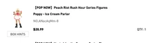 POP MART Authentic Peach Riot Rush Hour Confirmed POPPY - ICE CREAM PARLOR