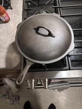 CHF Chicago Hardware Foundry  RESTORED Chicken Fryer W/ Lid