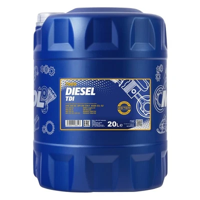 Mannol Diesel Tdi 5W-30 Moteur, VW 501 01, VW 502 00, VW 503 01, 20 Litre - Photo 1/3