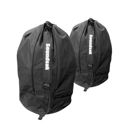 Pair Universal Speaker Bags DJ PA Covers Soft Carry Gig Bag Fits FBT Alto EV dB - Image 1 of 4
