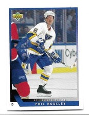 PHIL HOUSLEY 1993-94 UPPER DECK CARD NEAR MINT+ CONDITION