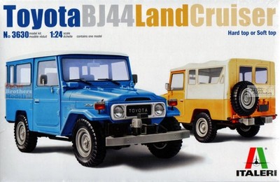 ITA3630 1:24 Italeri Toyota BJ44 Land Cruiser (Hard Top or Soft Top)
