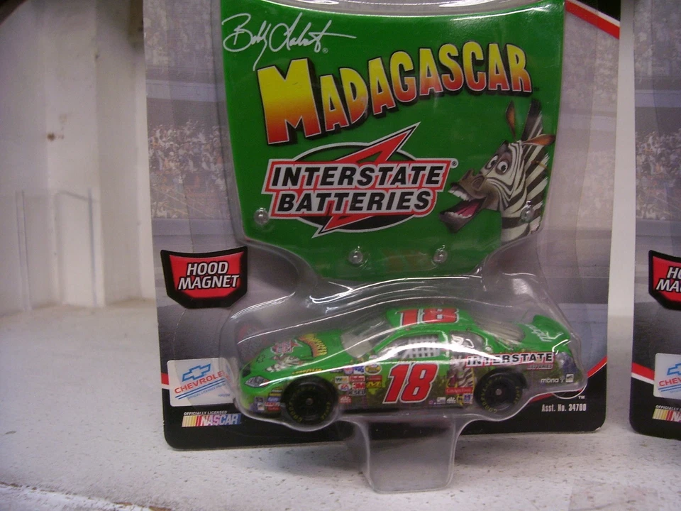 2005 1/64 TONY STEWART /BOBBY LABONTE MADAGASCAR WINNERS CIRCLE 2 CAR LOT - Image 2 of 4