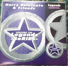 LEGENDS KARAOKE CDG DISC HARRY BELAFONTE  FRIENDS 136 OLDIES 17 disc