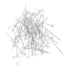 100 Pcs Acrylic Corsage Pins For Wedding Flower Bouquet And Craft Decor