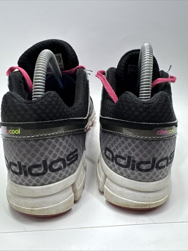 Women’s Adidas Climacool Black Pink Running Shoes Size 8 - Picture 4 of 7